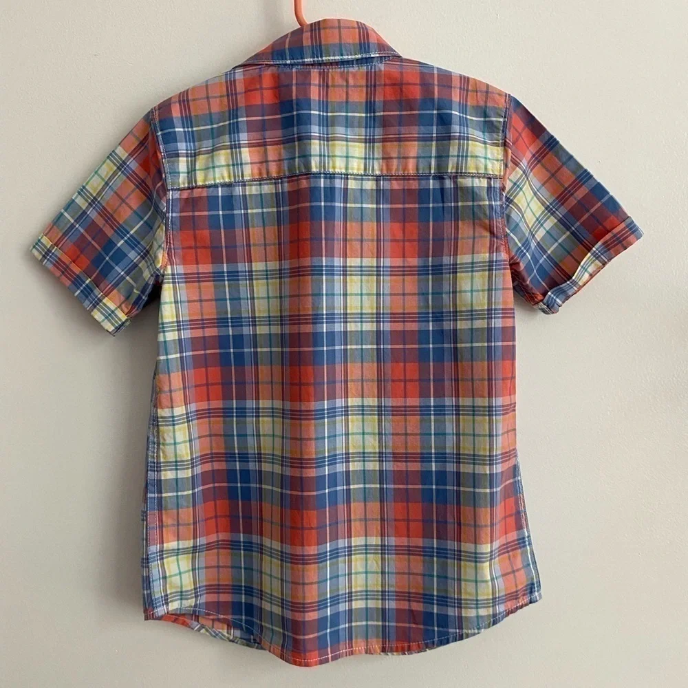 Carter's, Boys, Button Down Shirt, Plaid, Size 6